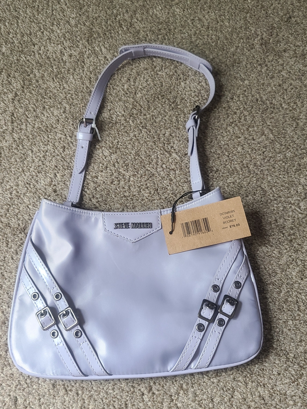 Steve Madden Women's Lavender Shoulder Bag